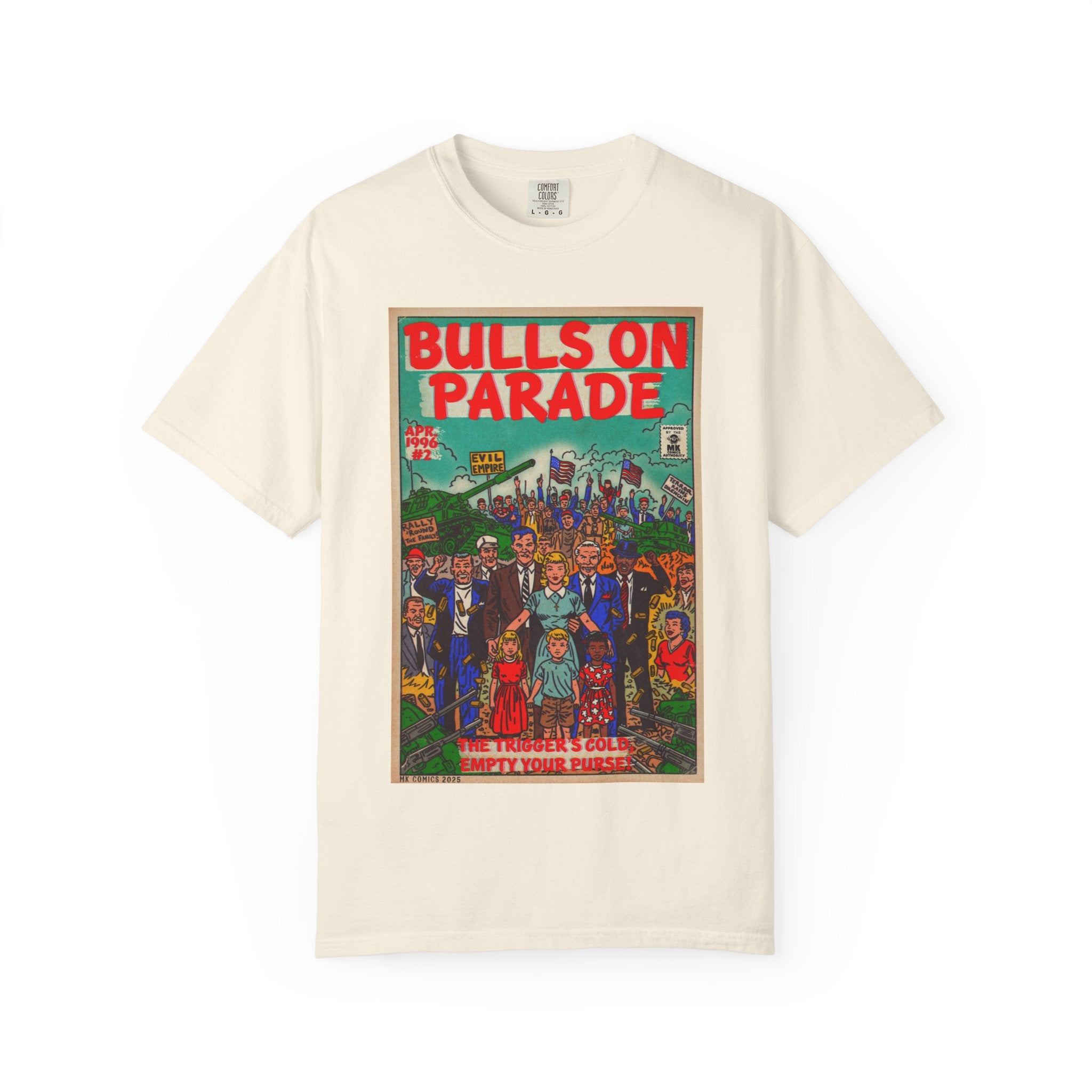 Bulls Parade - Unisex Comfort Colors T-shirt