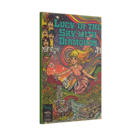 Lucy in the Sky with Diamonds - Matte Canvas, Stretched, 0.75" (Multi-Size)