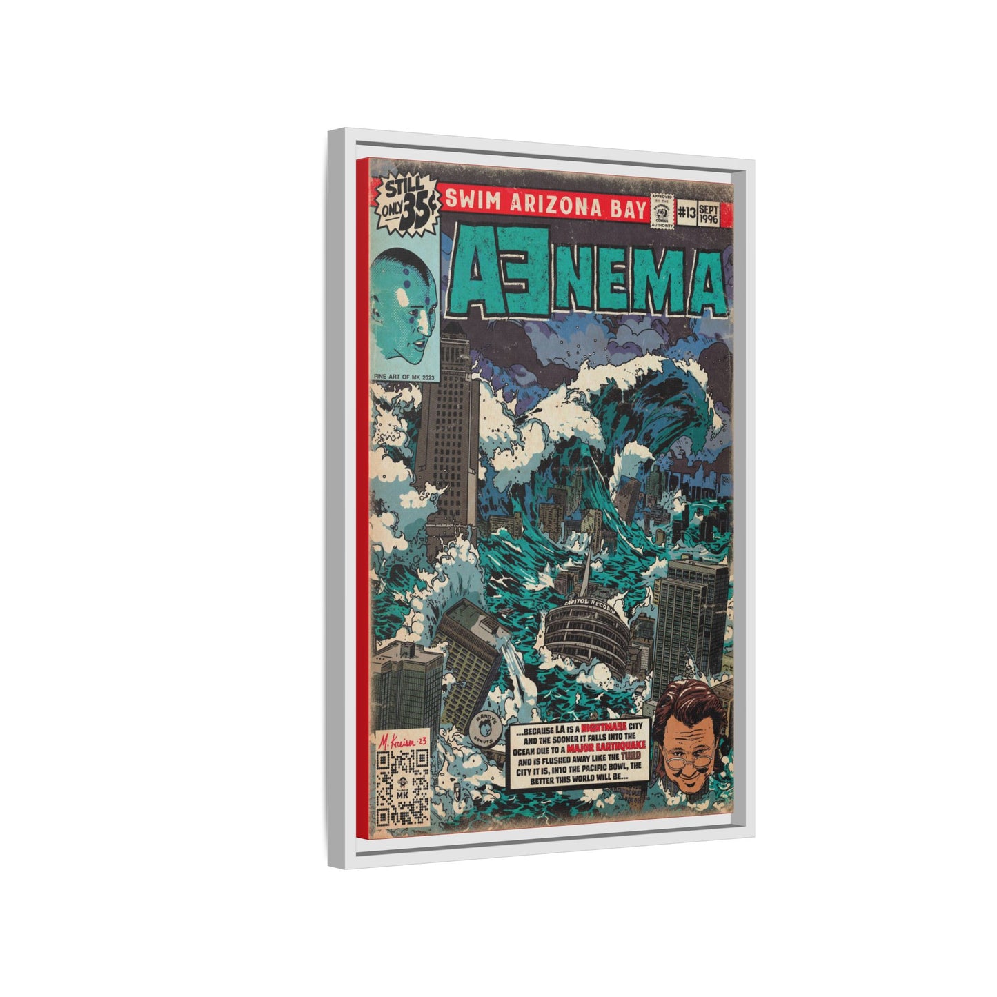 Tool - Aenema - Gallery Canvas Wraps, Vertical Frame