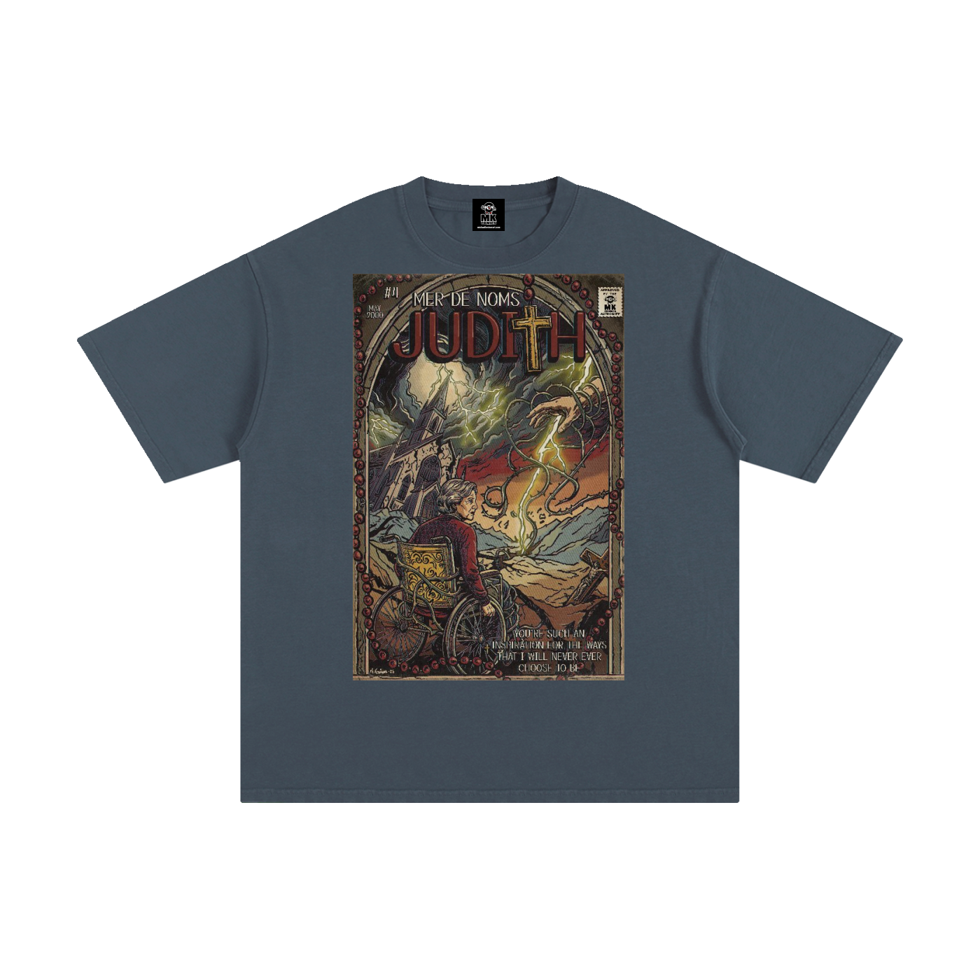 Judith - Unisex Pure Cotton T-Shirt