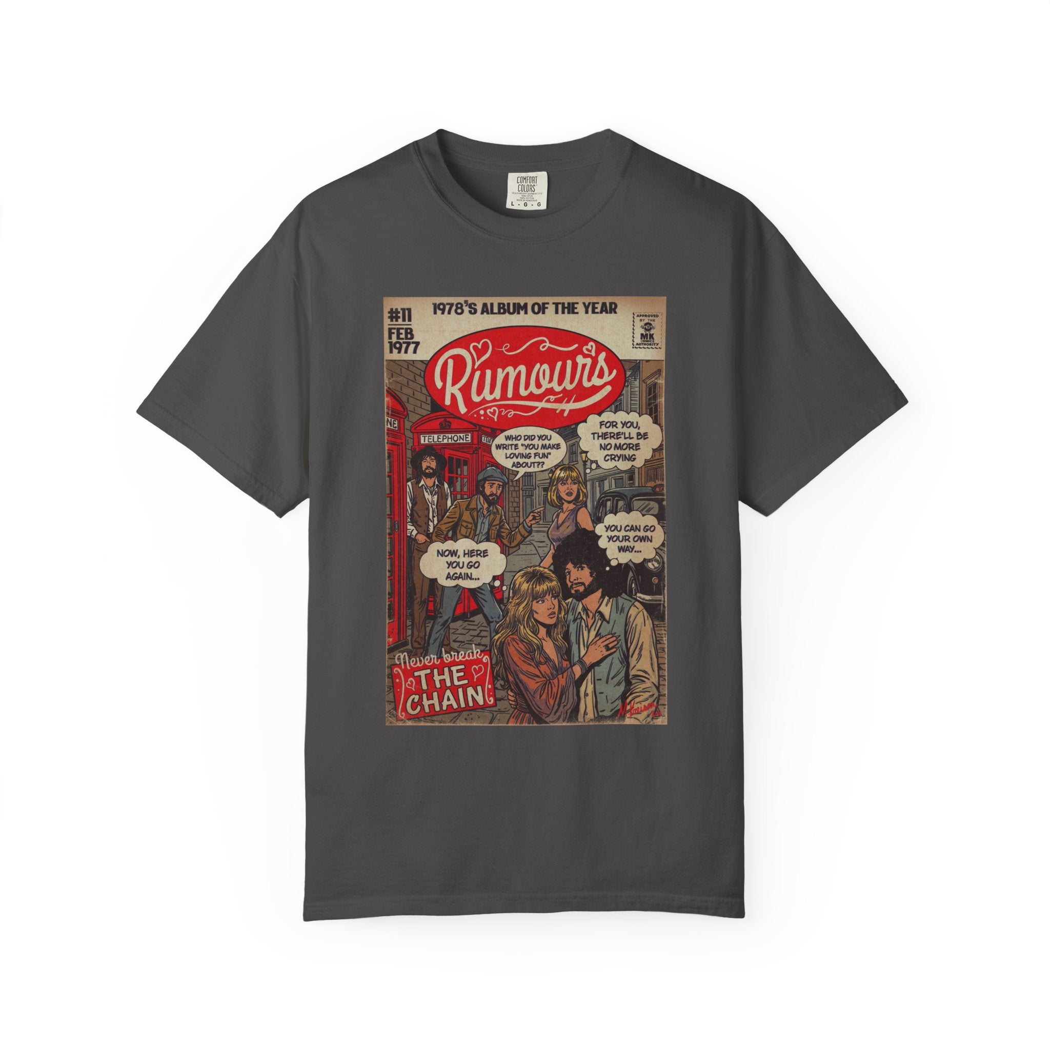 Rumours - Unisex Comfort Colors T-shirt