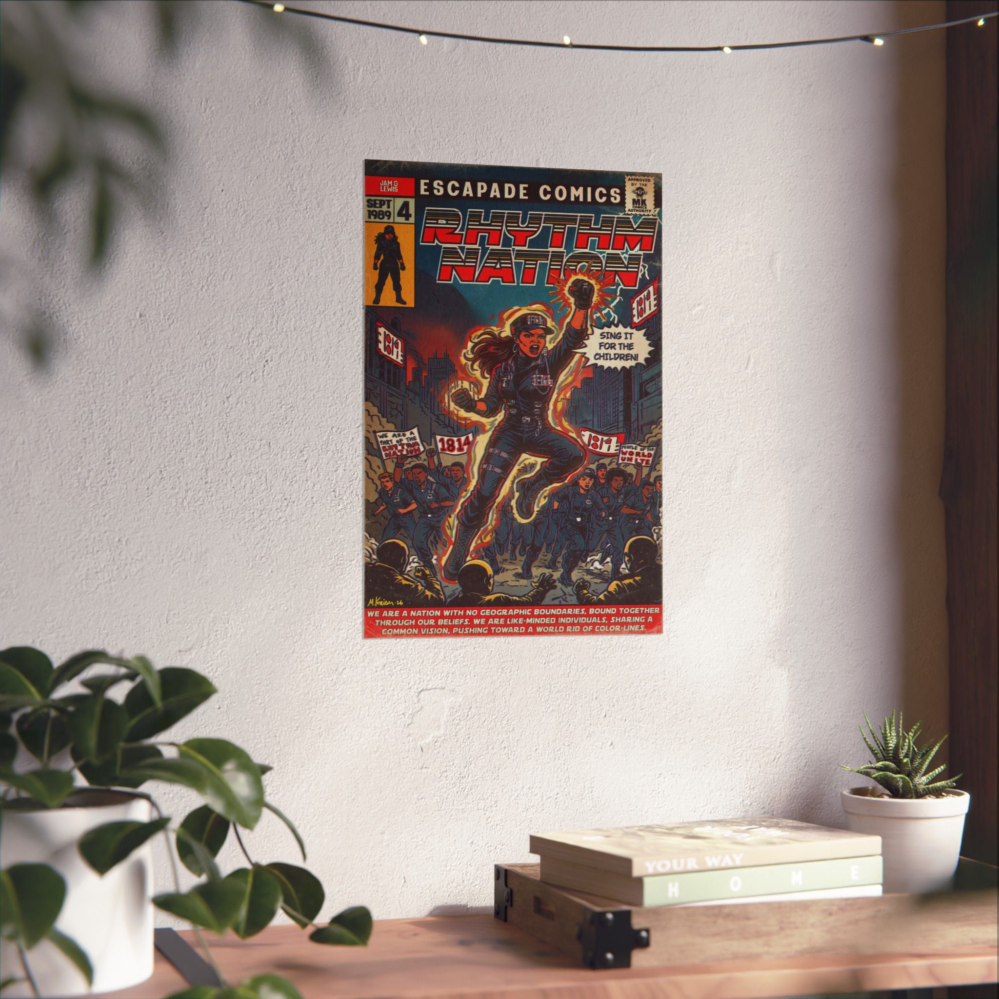 Rhythm Nation - Matte Vertical Posters