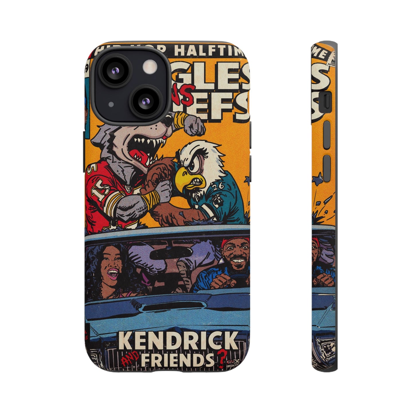 Kendrick & SZA - 2025 Halftime - Eagles vs Chiefs - Tough Phone Cases