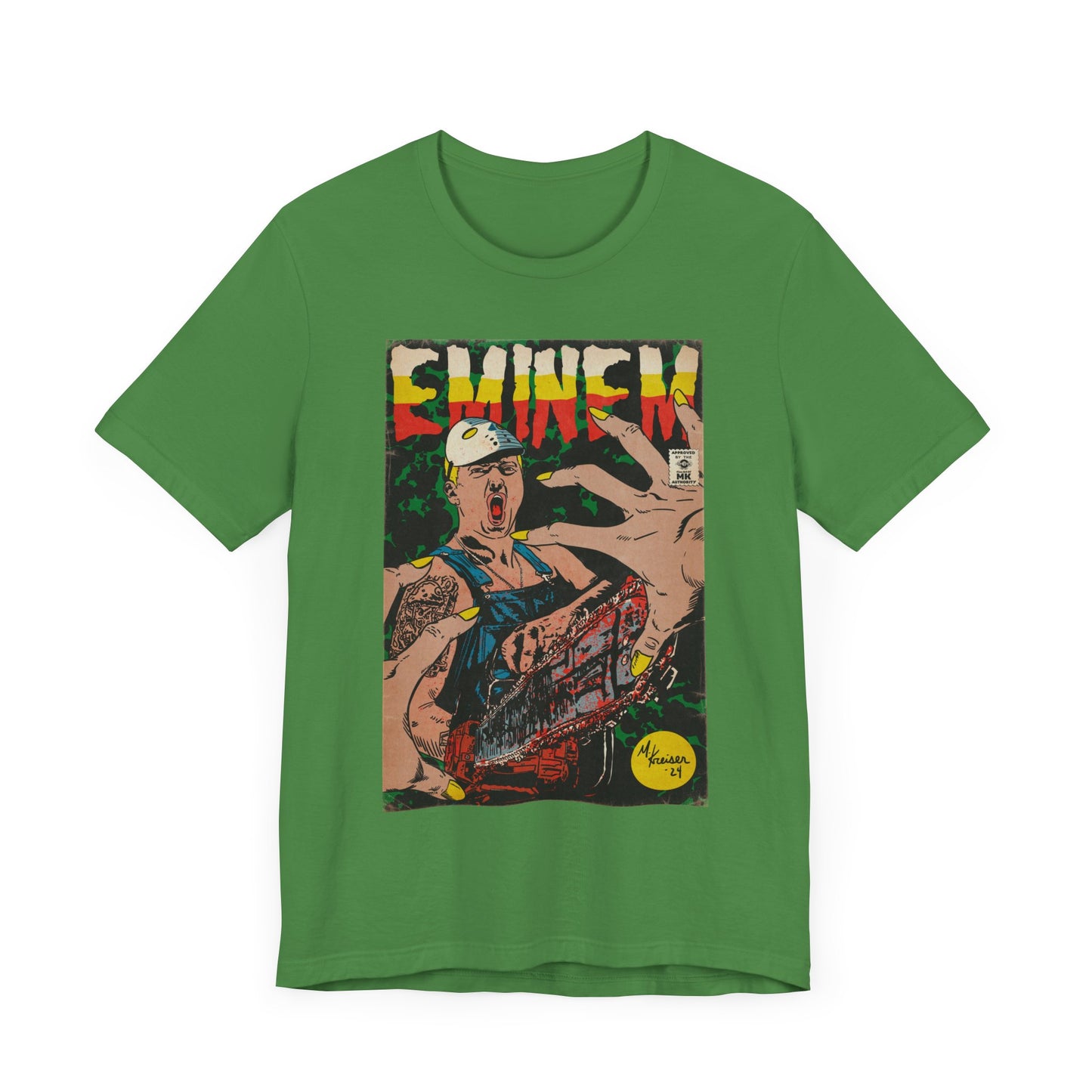 Eminem - Comic Book Art -  Unisex Jersey Short Sleeve Tee