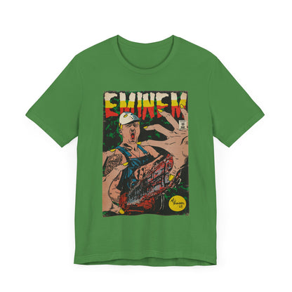Eminem - Comic Book Art -  Unisex Jersey Short Sleeve Tee