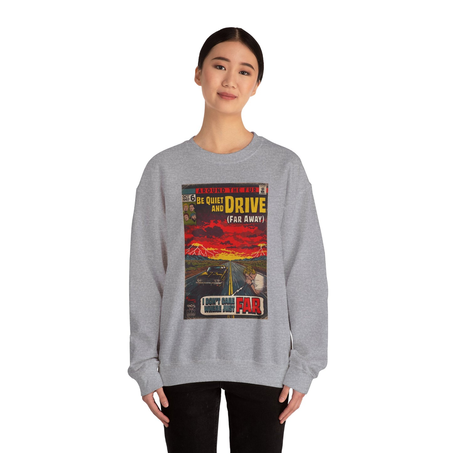 Be Quiet and Drive - Unisex Heavy Blend™ Crewneck Sweatshirt