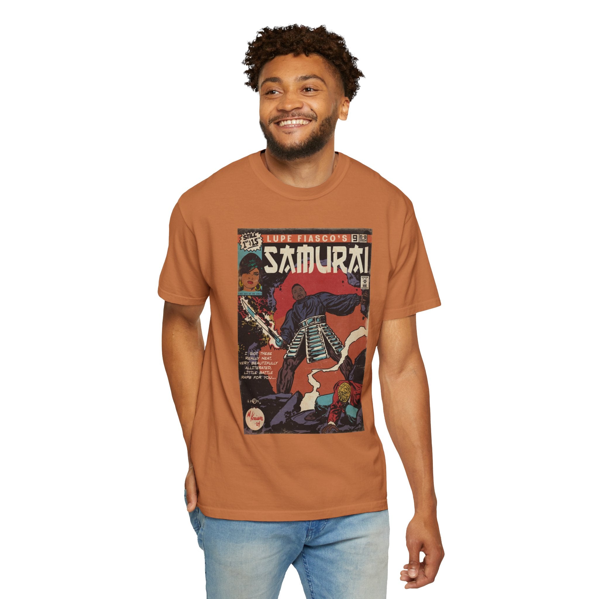 Samurai - Unisex Comfort Colors T-shirt