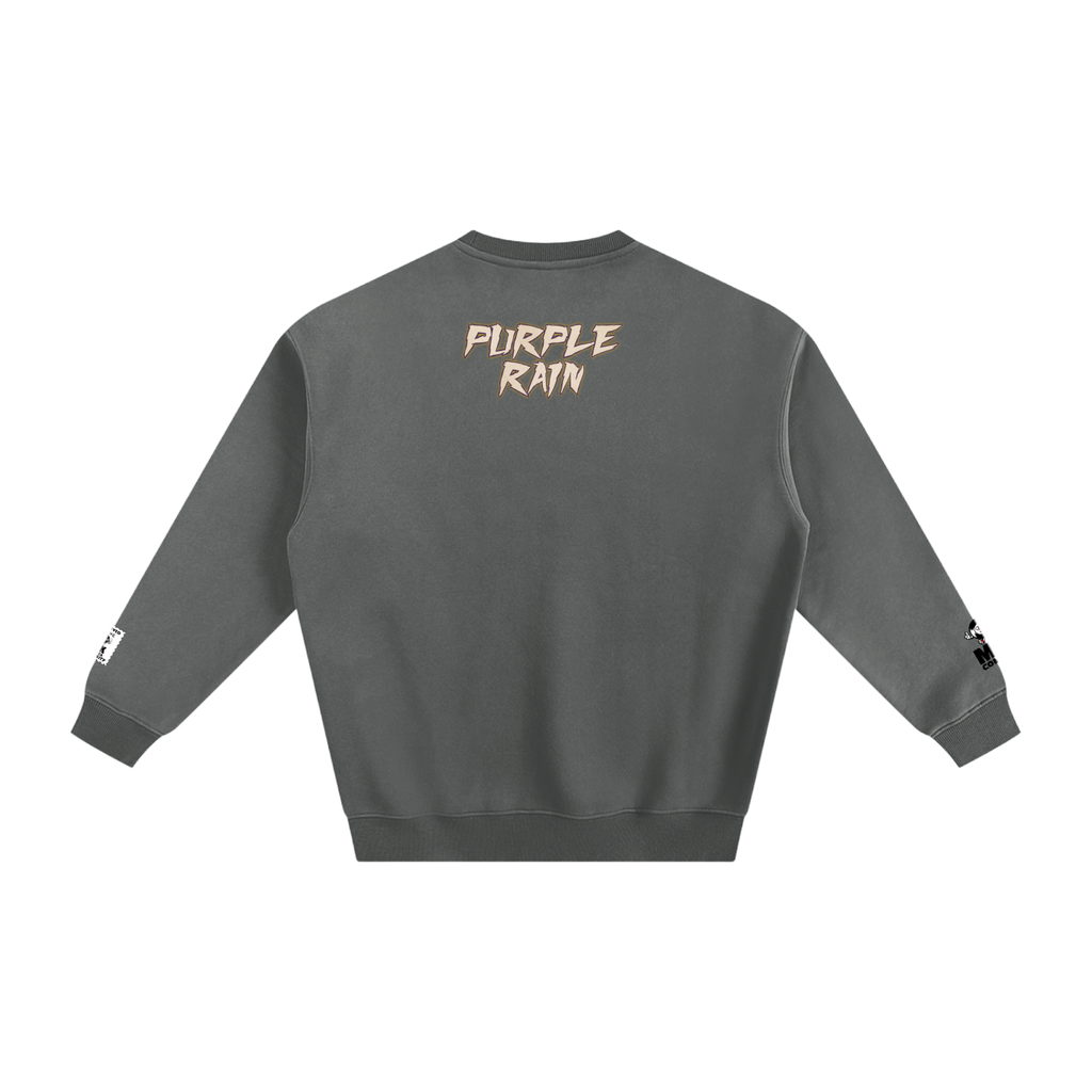 Purple Rain - Fleeced Sweatshirt
