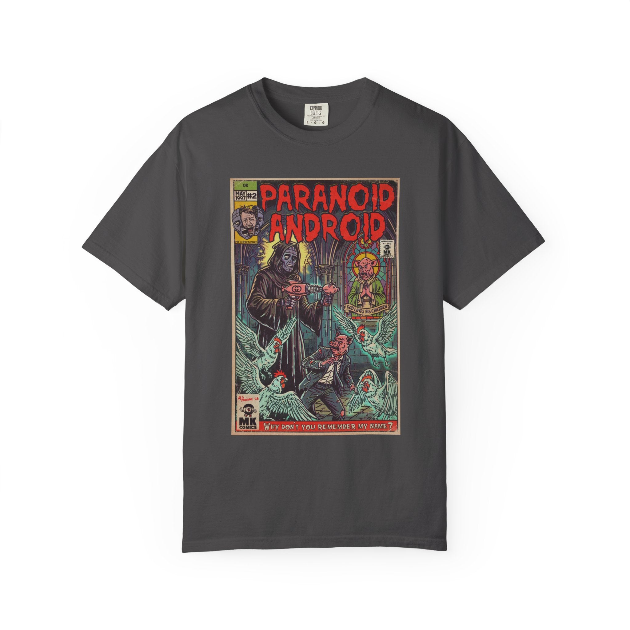 Paranoid Android - Unisex Comfort Colors T-shirt