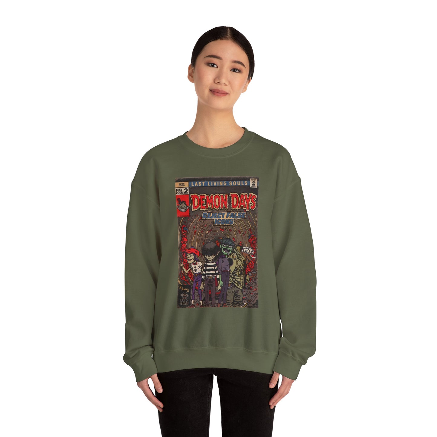 Demon Days - Unisex Heavy Blend™ Crewneck Sweatshirt