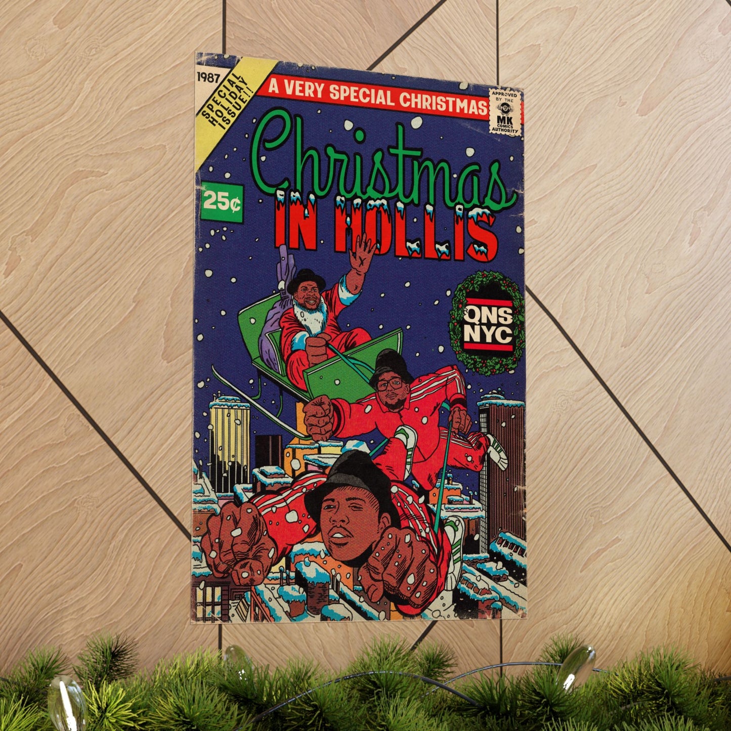 Christmas in Hollis - Matte Vertical Posters