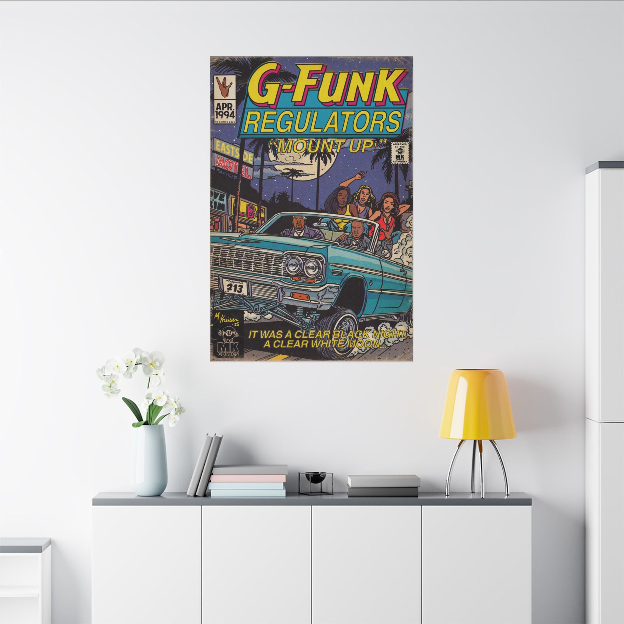 Regulate - Matte Canvas, Stretched, 0.75" (Multi-Size)