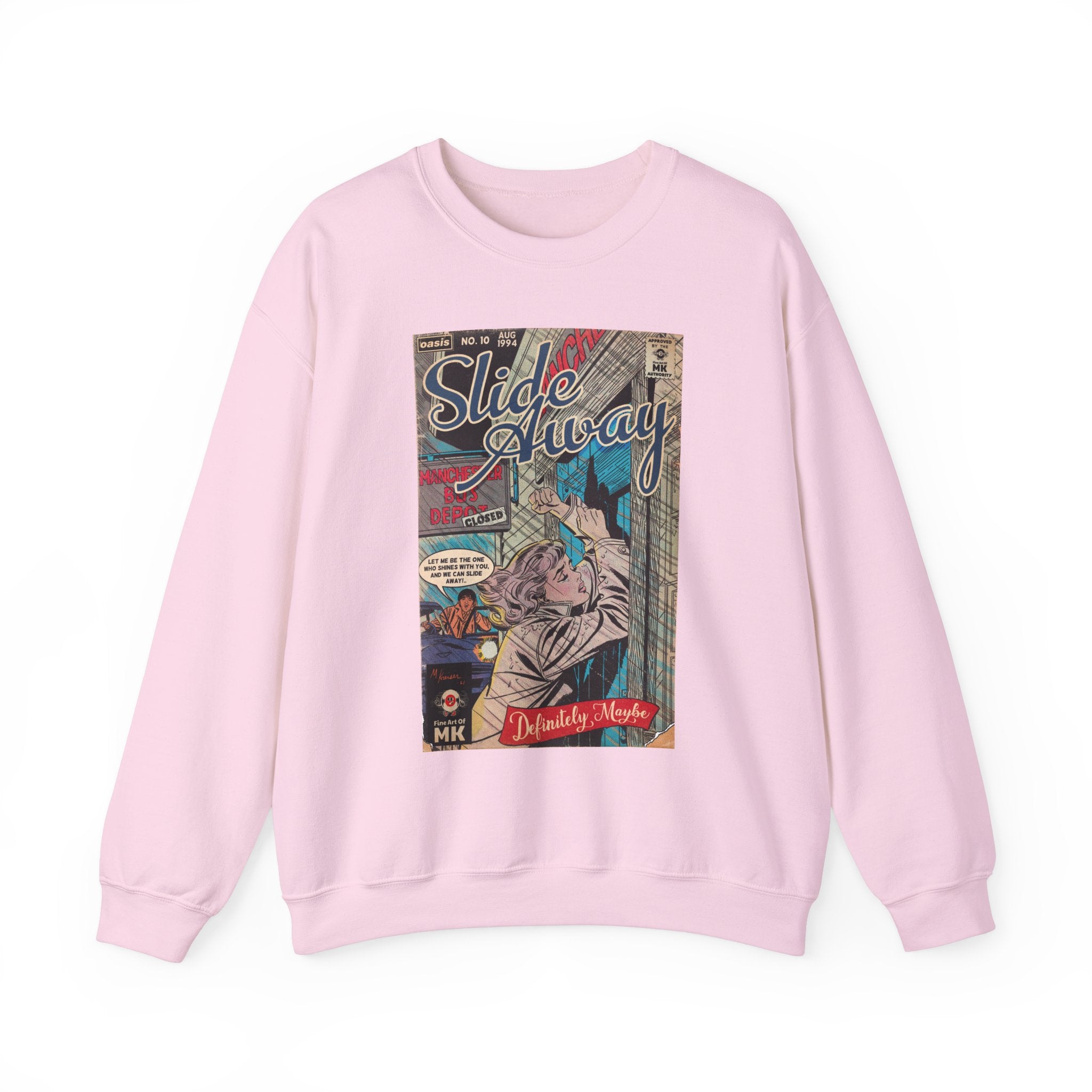 Slide Away - Unisex Heavy Blend™ Crewneck Sweatshirt