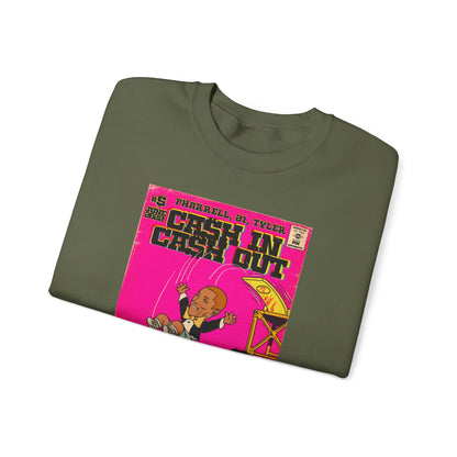 Pharrell, 21 Savage & Tyler - Cash In Cash Out - Unisex Heavy Blend™ Crewneck Sweatshirt