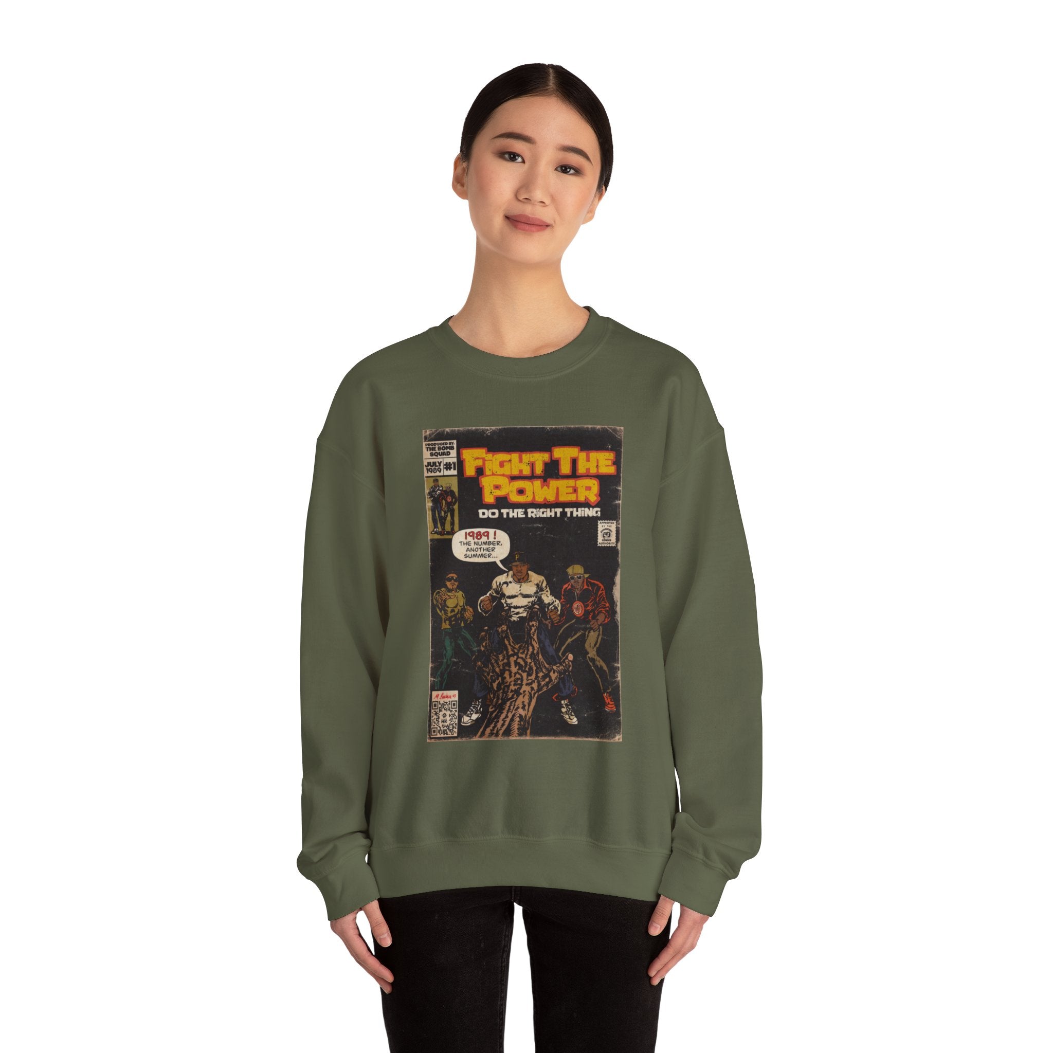Fight The Power -  Unisex Heavy Blend™ Crewneck Sweatshirt