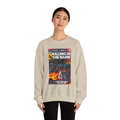 Rage - Killing In the Name - Unisex Heavy Blend™ Crewneck Sweatshirt