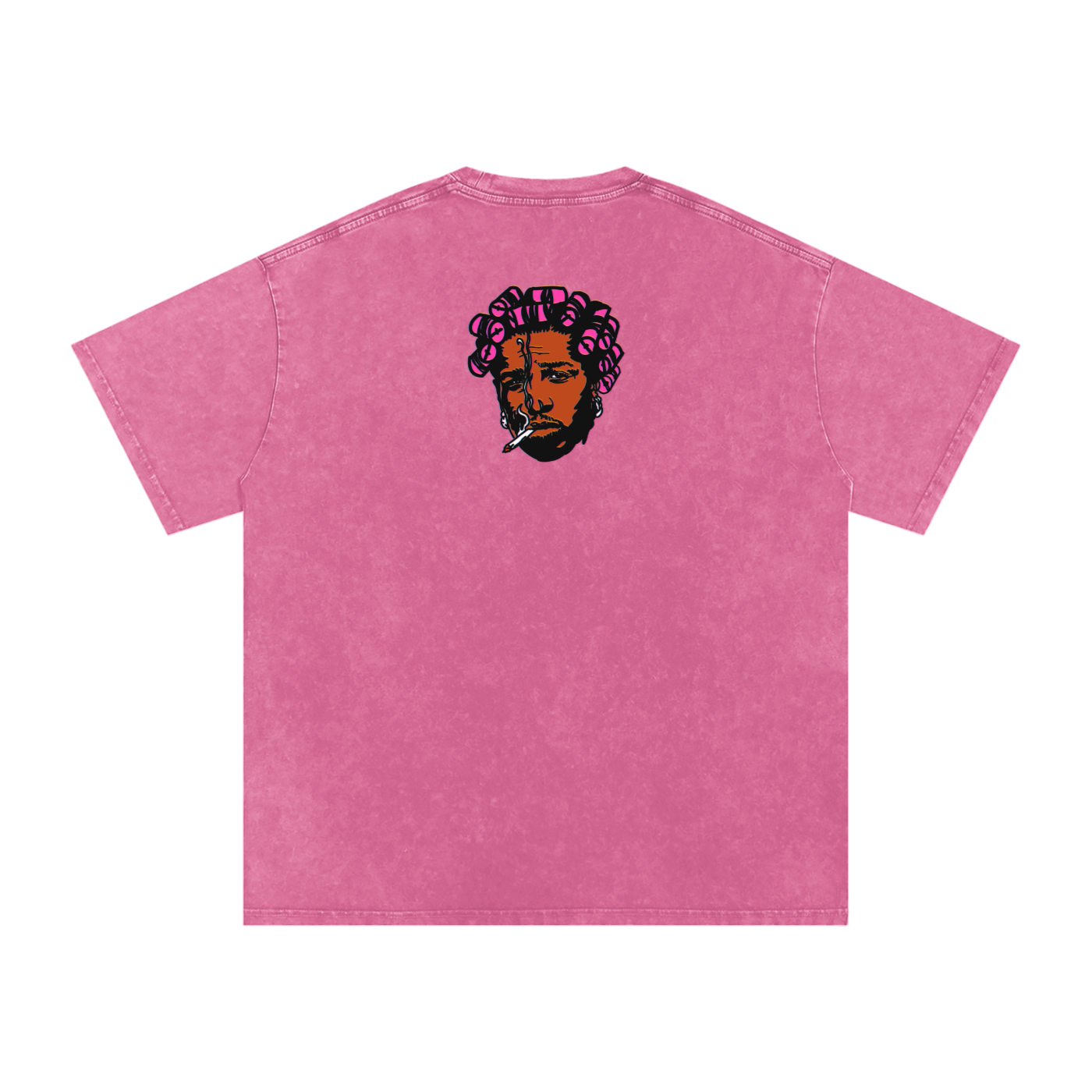 Helicopter - Snow Washed Oversized Cotton T-Shirt