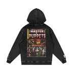 Master of Puppets - Snow Washed Loose Cotton Hoodie