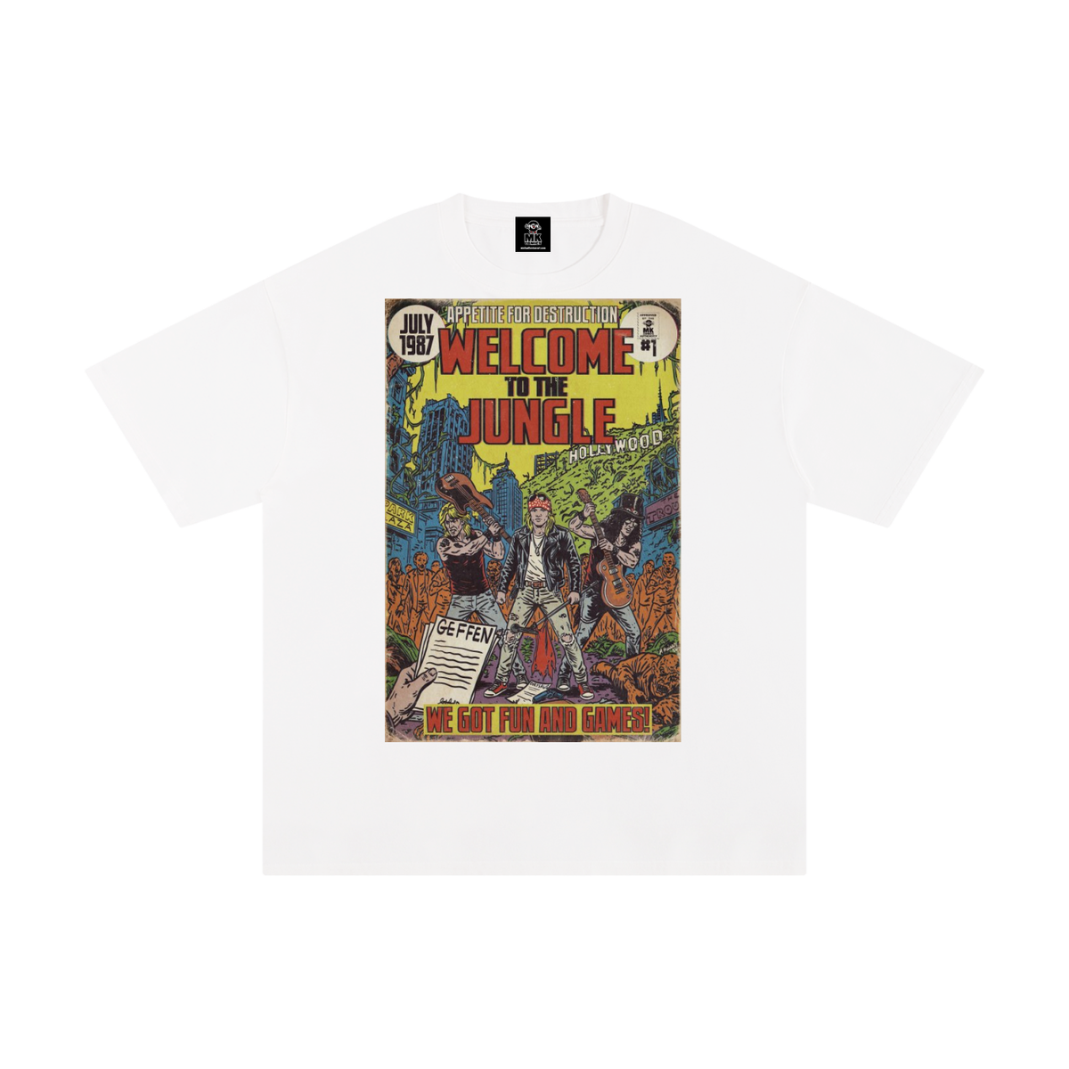 Welcome to the Jungle - Unisex Pure Cotton T-Shirt