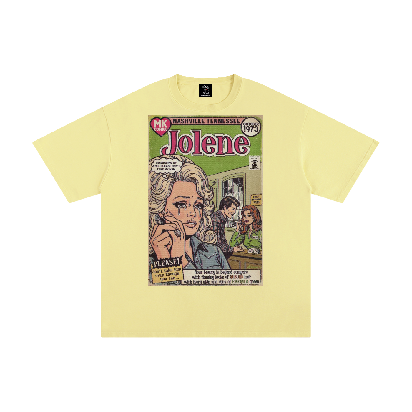 Jolene - Unisex Pure Cotton T-Shirt