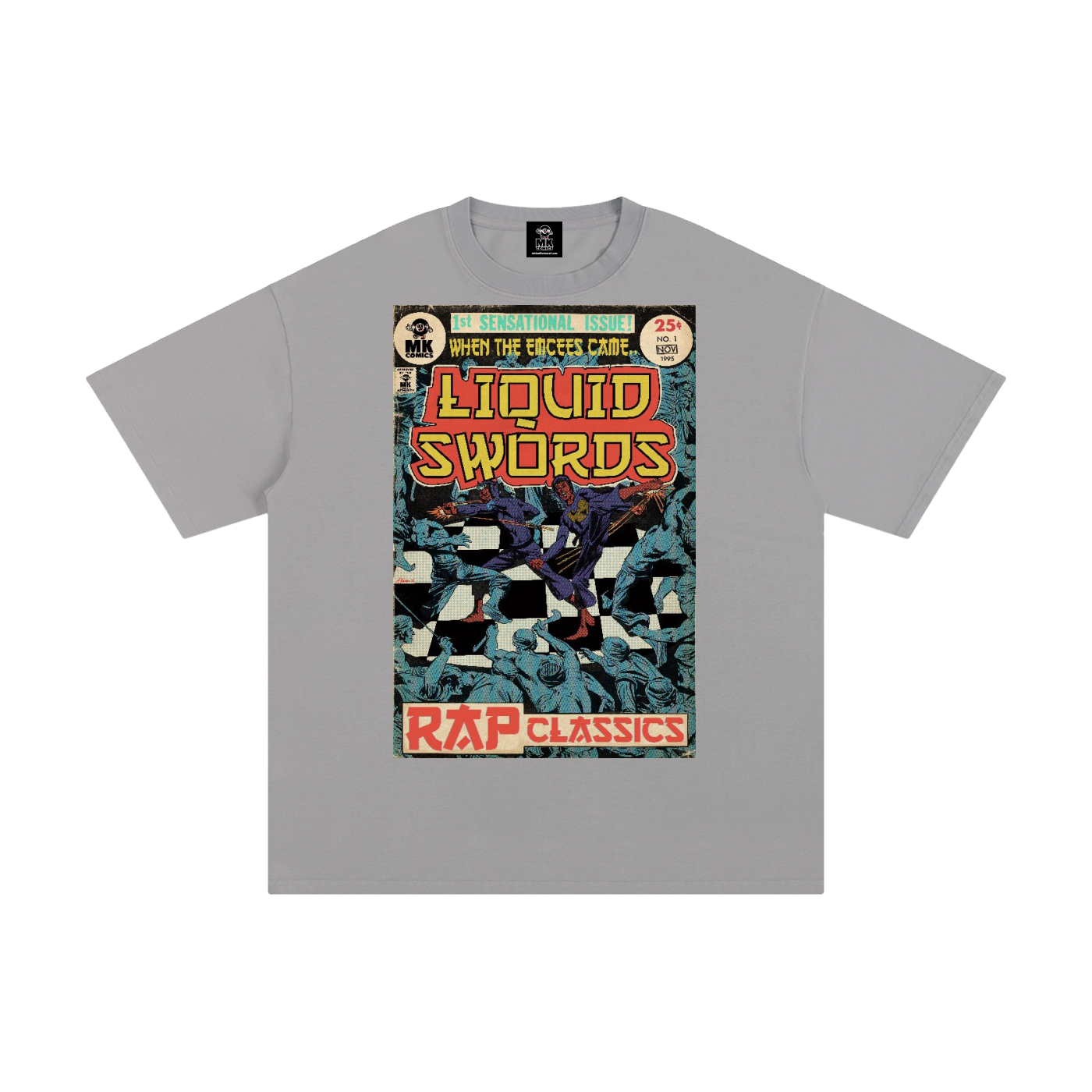 Liquid Swords - MK Classics - Unisex Pure Cotton T-Shirt