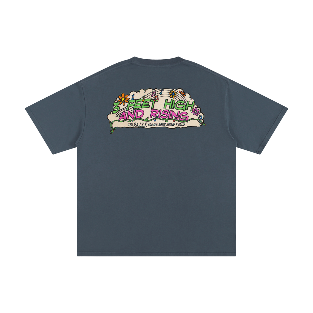 3 Feet High & Rising - Unisex Pure Cotton T-Shirt