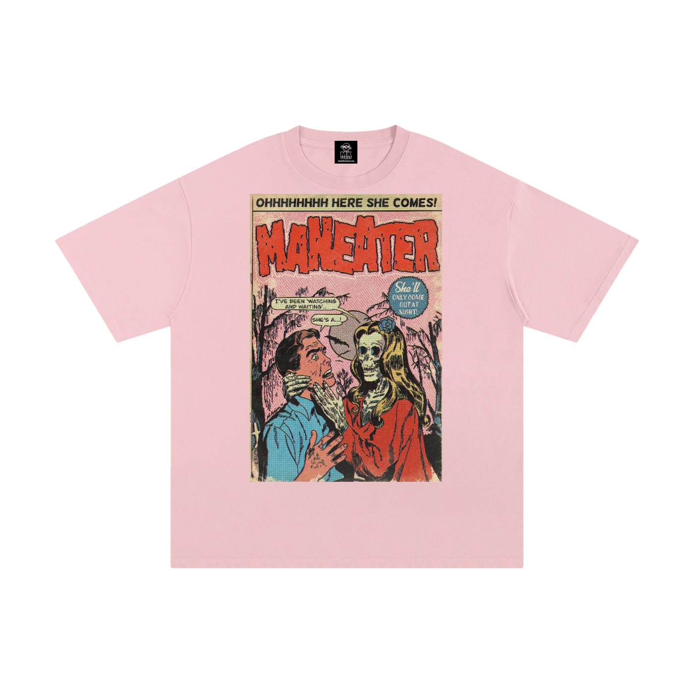 Maneater - MK Classics - Unisex Pure Cotton T-Shirt