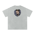 Paranoid Android -  Snow Washed Oversized Cotton T-Shirt