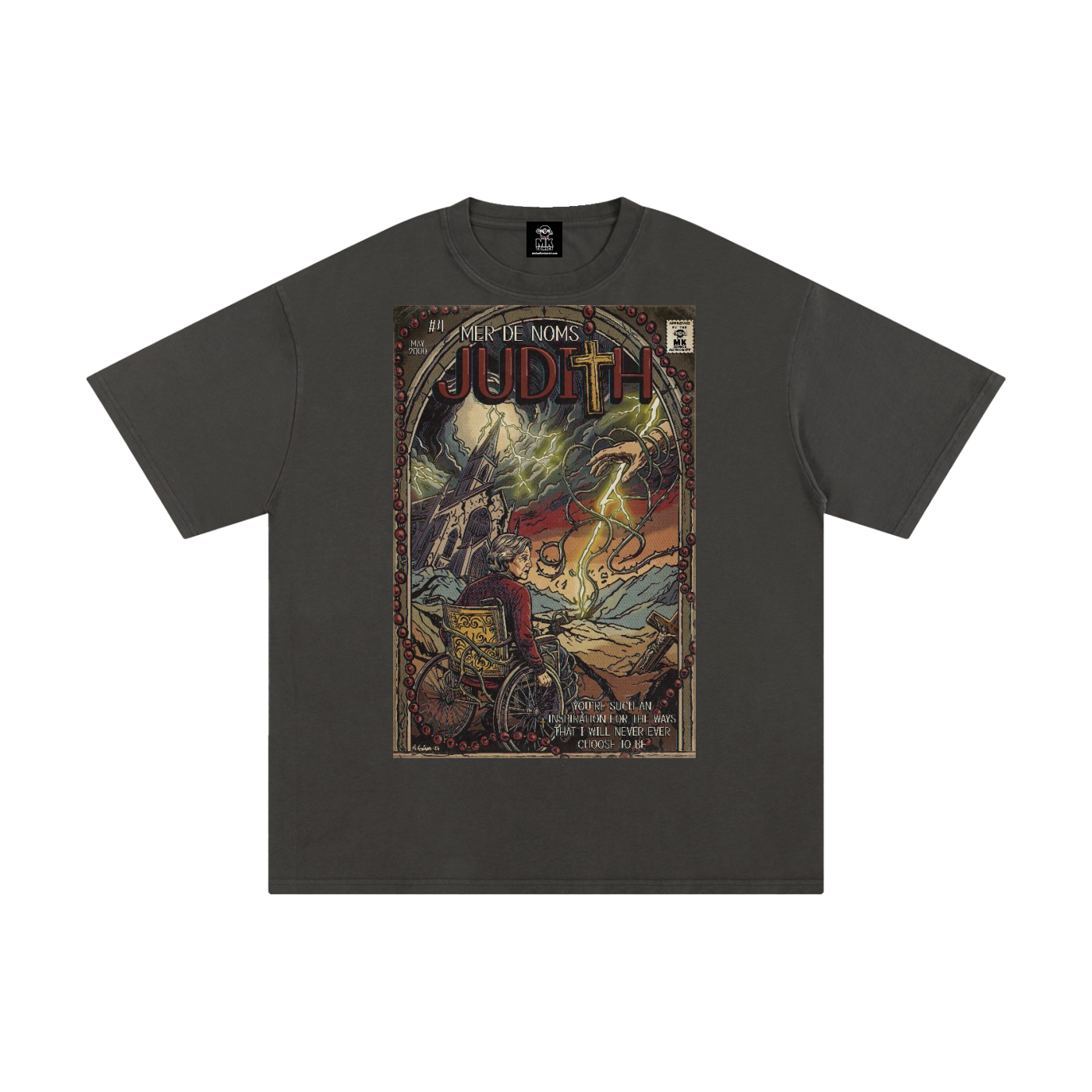 Judith - Unisex Pure Cotton T-Shirt