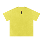 Rhythm Nation - Snow Washed Oversized Cotton T-Shirt