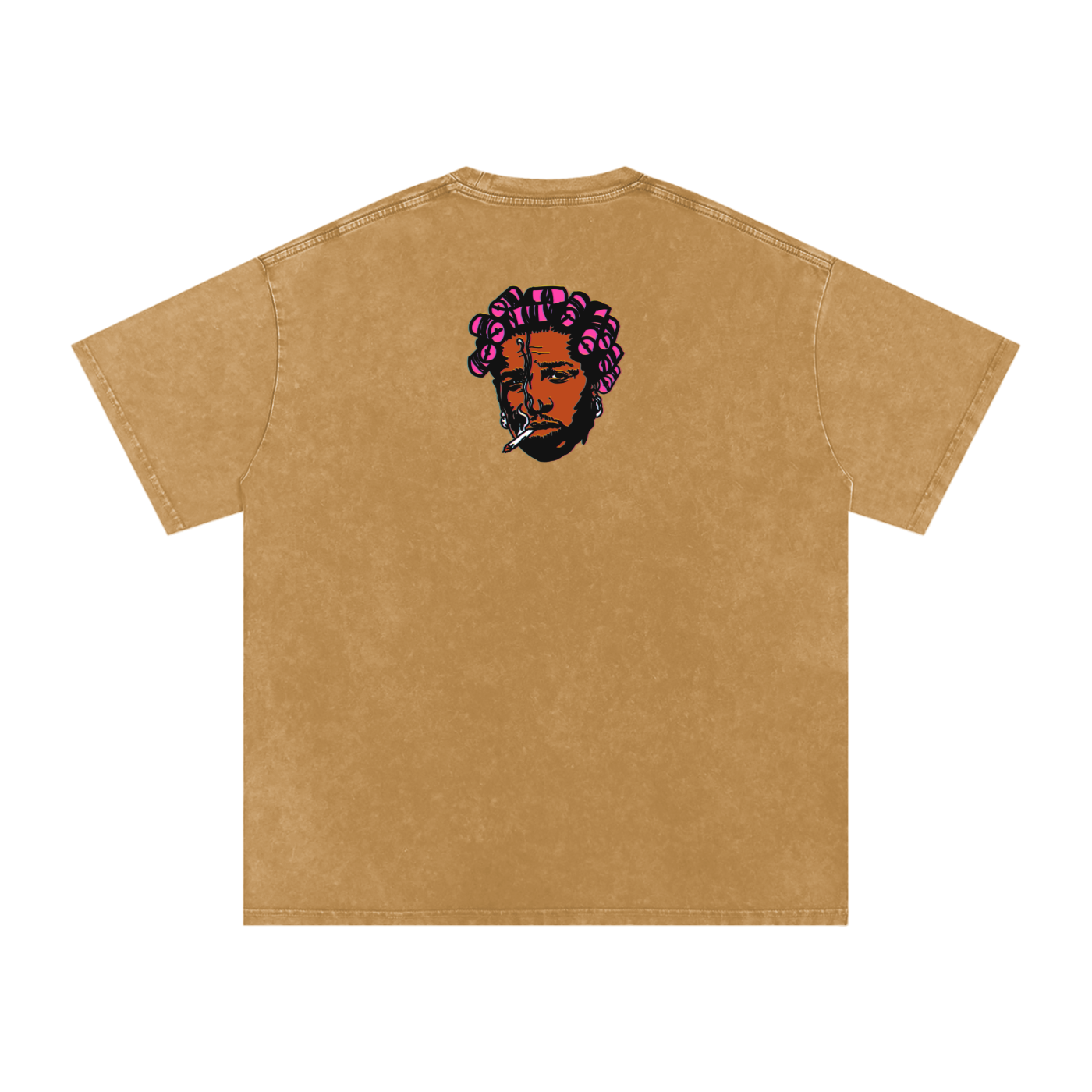 Helicopter - Snow Washed Oversized Cotton T-Shirt