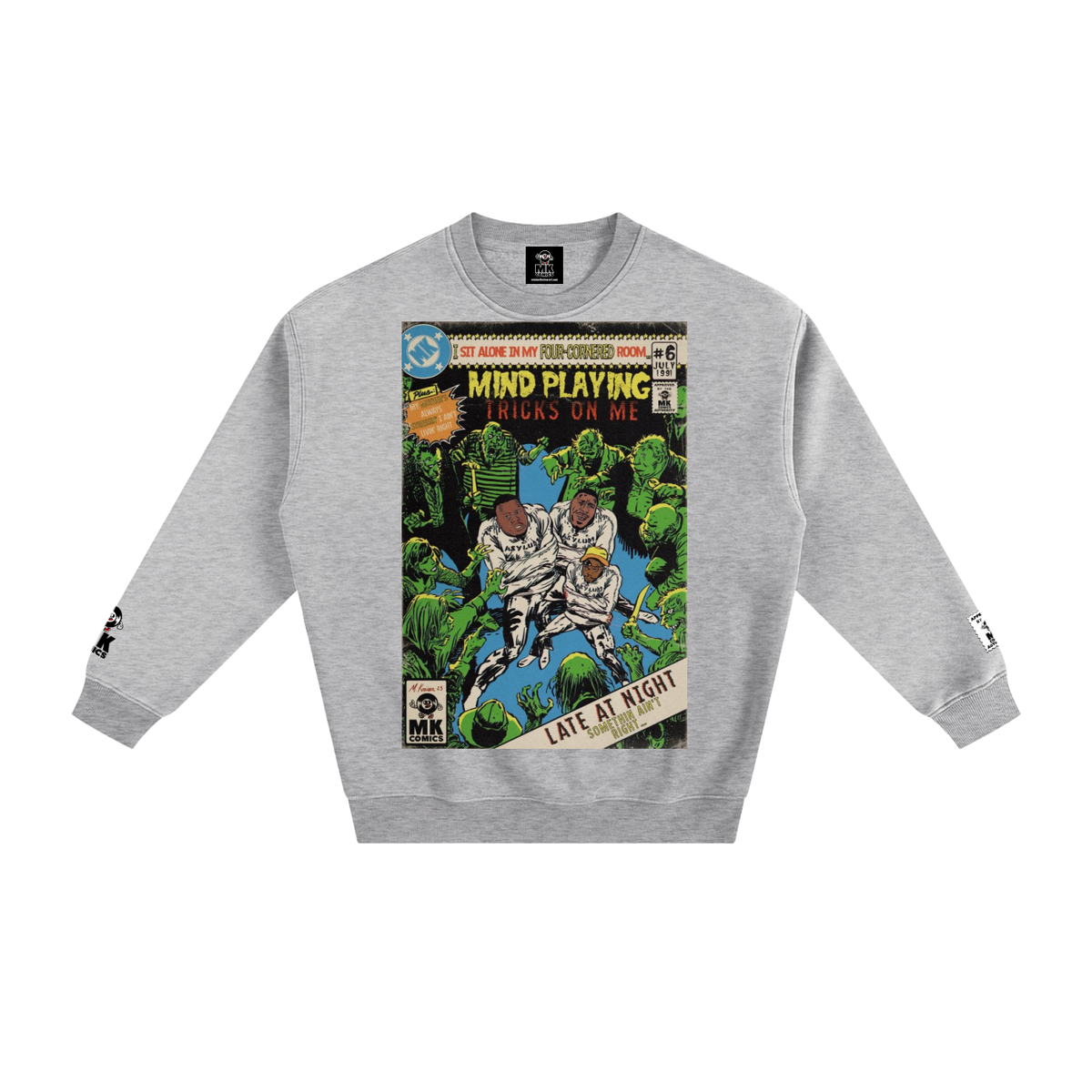 Mind Playing Tricks on me - Fleeced Sweatshirt