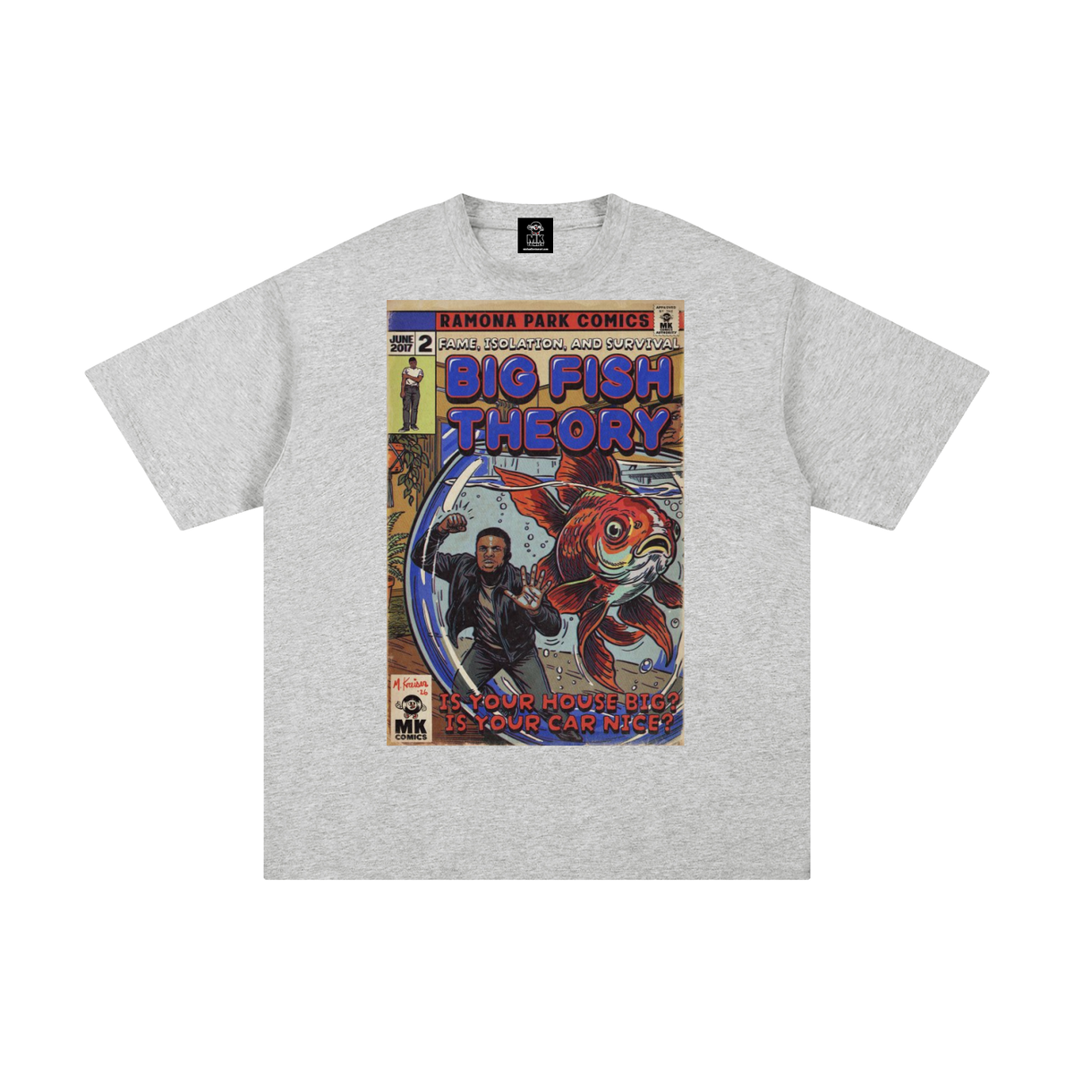 Big Fish Theory - Unisex Pure Cotton T-Shirt