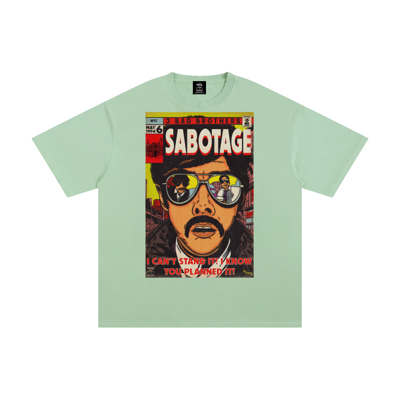 Sabotage - MK Classics - Unisex Pure Cotton T-Shirt
