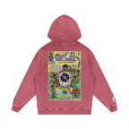 3 Feet High & Rising - Snow Washed Loose Cotton Hoodie
