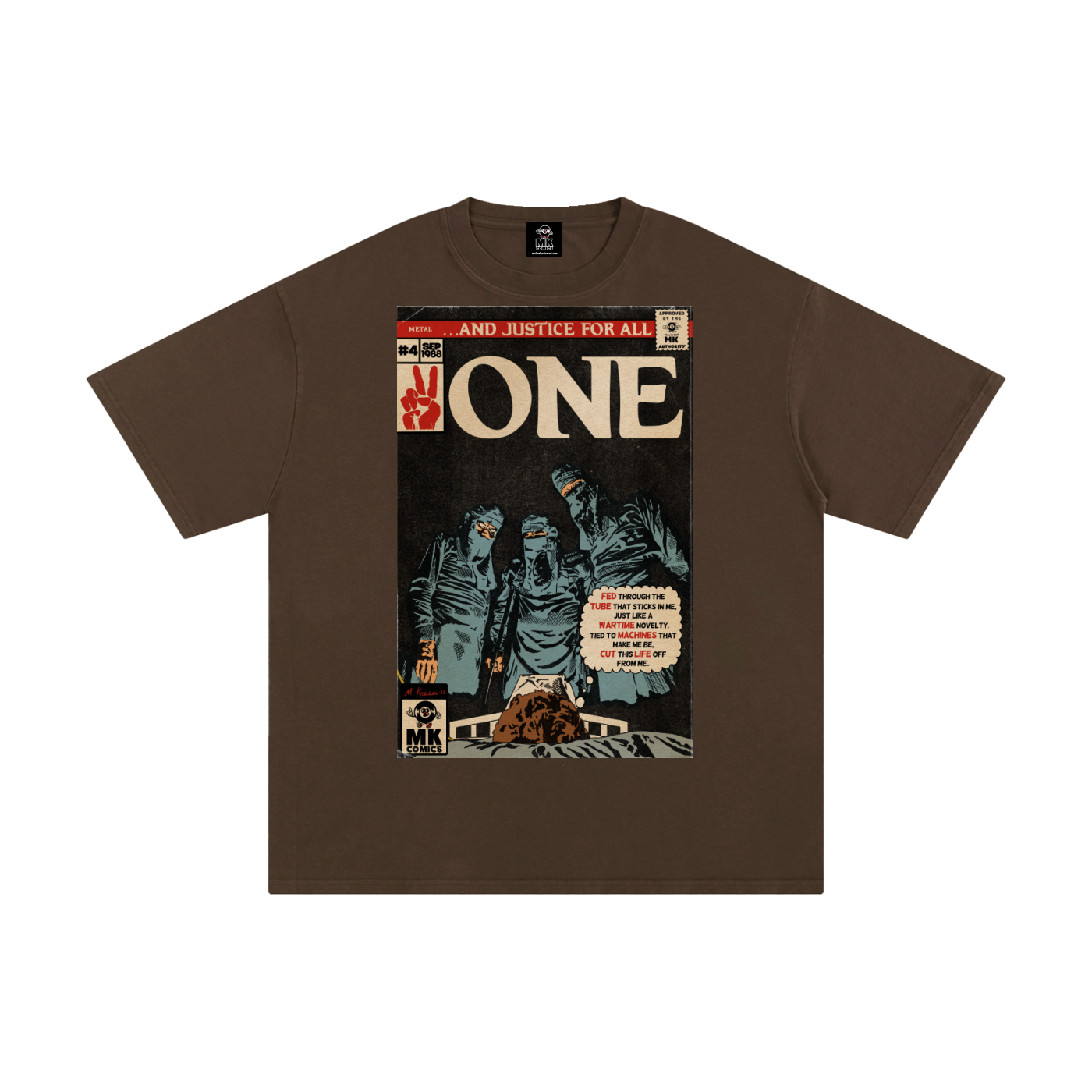 One - MK Classics - Unisex Pure Cotton T-Shirt