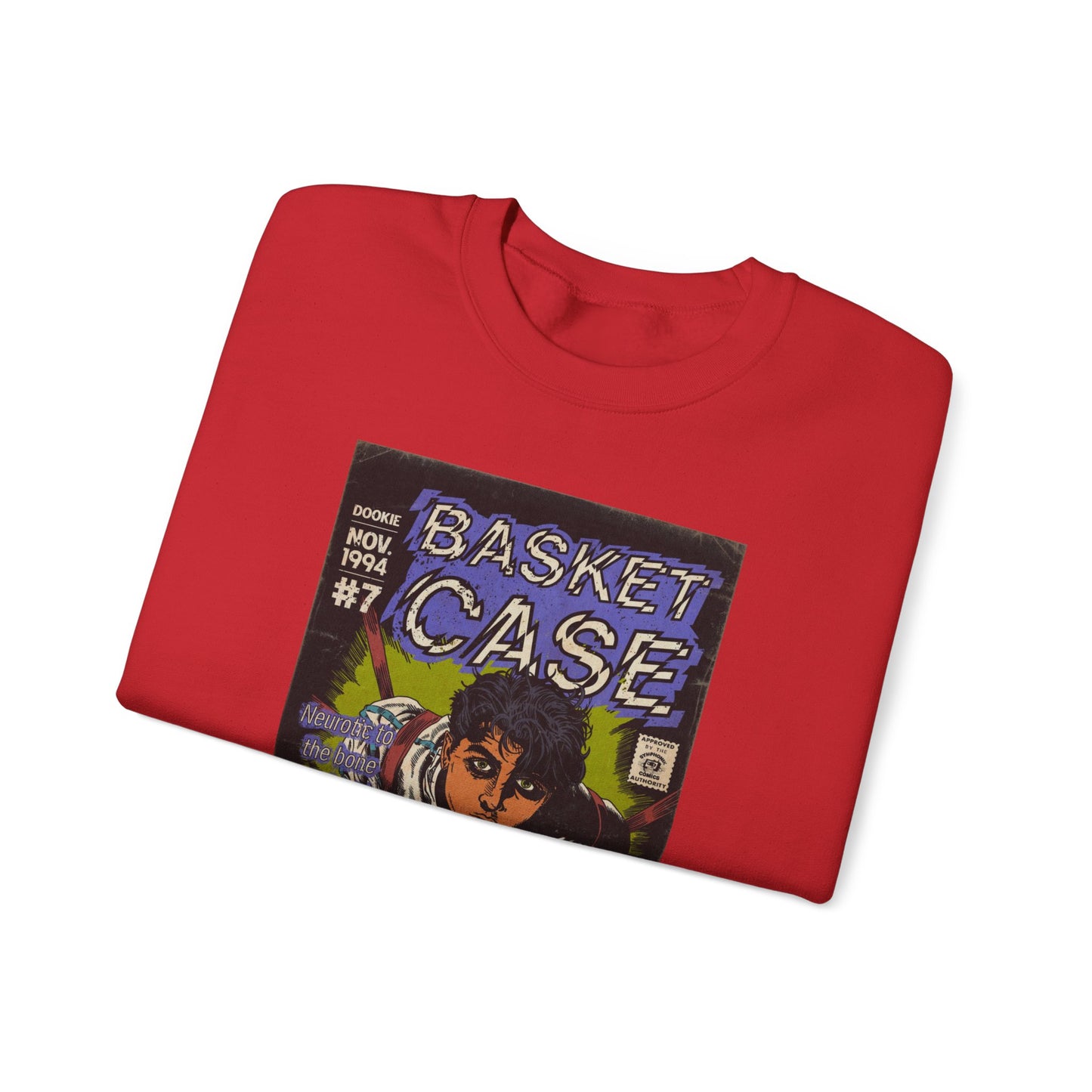 Green Day - Basket Case - Unisex Heavy Blend™ Crewneck Sweatshirt