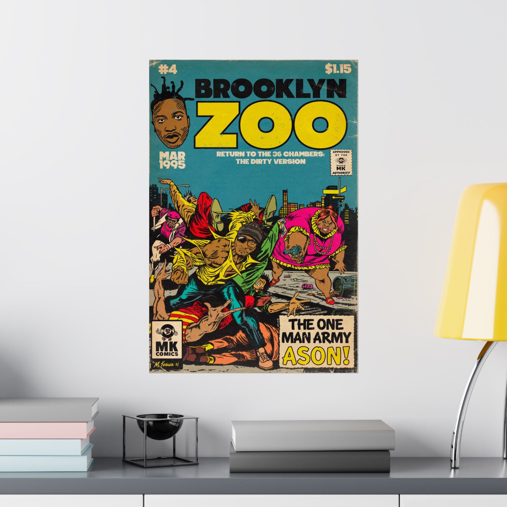 Brooklyn Zoo - Vertical Matte Poster
