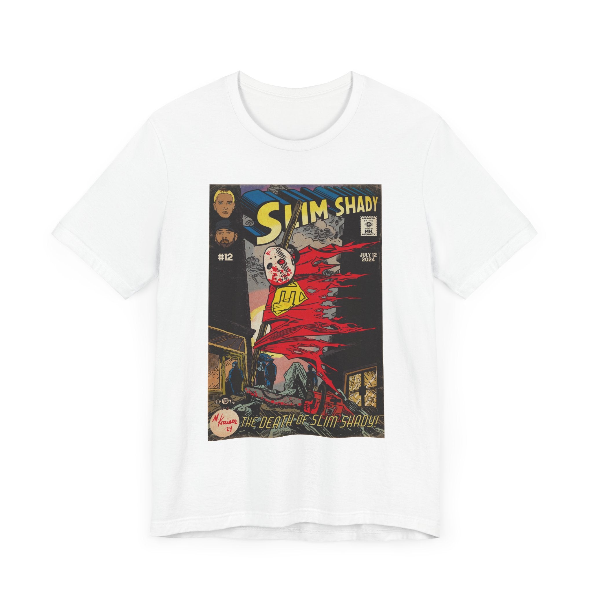 Death of Slim Shady - Unisex Jersey Short Sleeve Tee