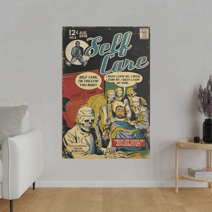 Self Care - Matte Canvas, Stretched