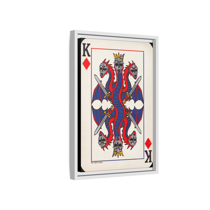 King Geedorah - Matte Canvas, Framed (Multi-color)