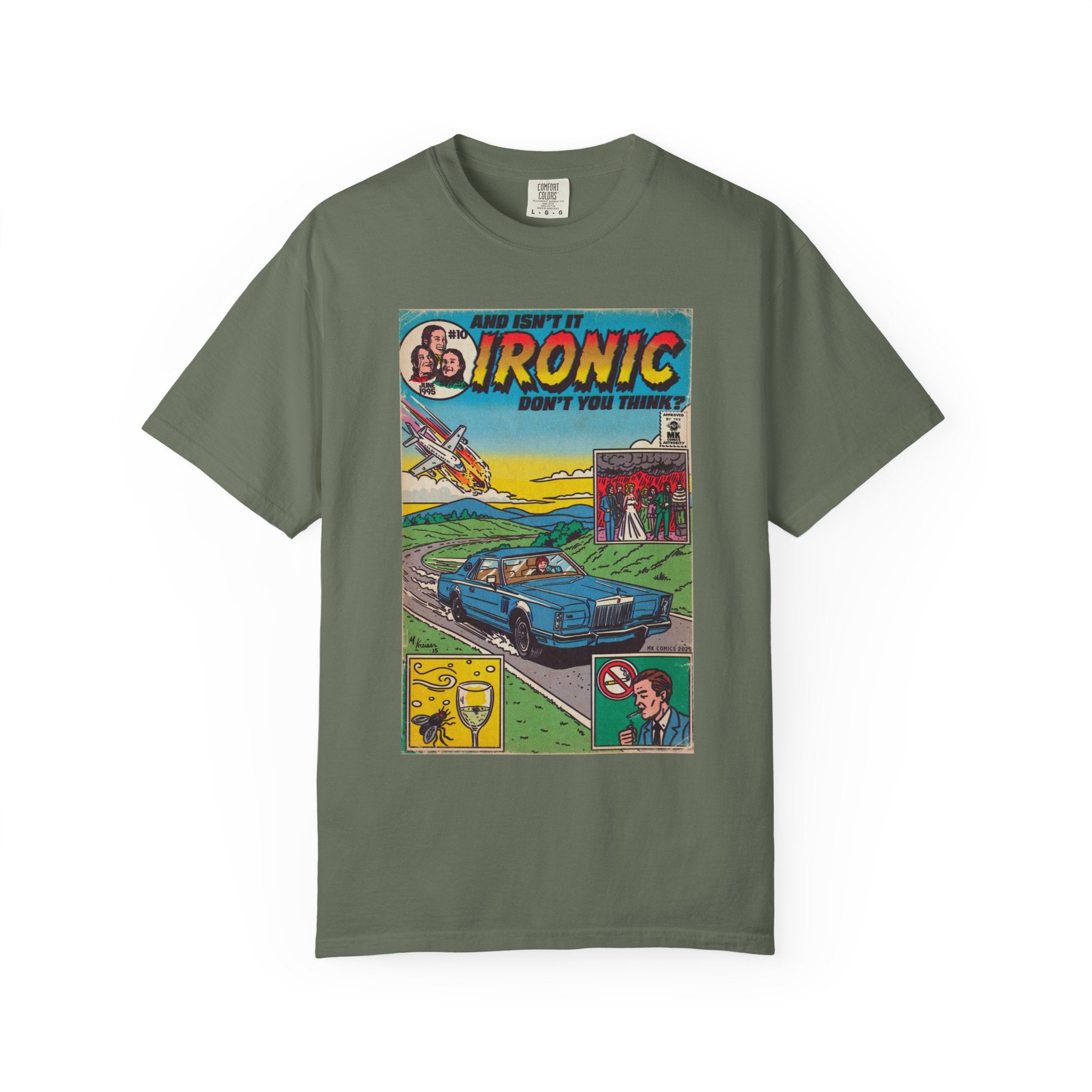 Ironic - Unisex Comfort Colors T-shirt