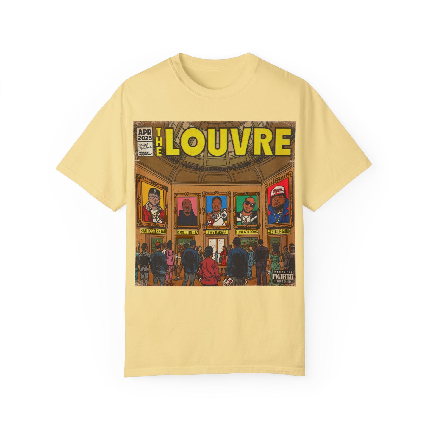 The Louvre - Statik Selektah & MK Collab - Unisex Comfort Colors T-shirt
