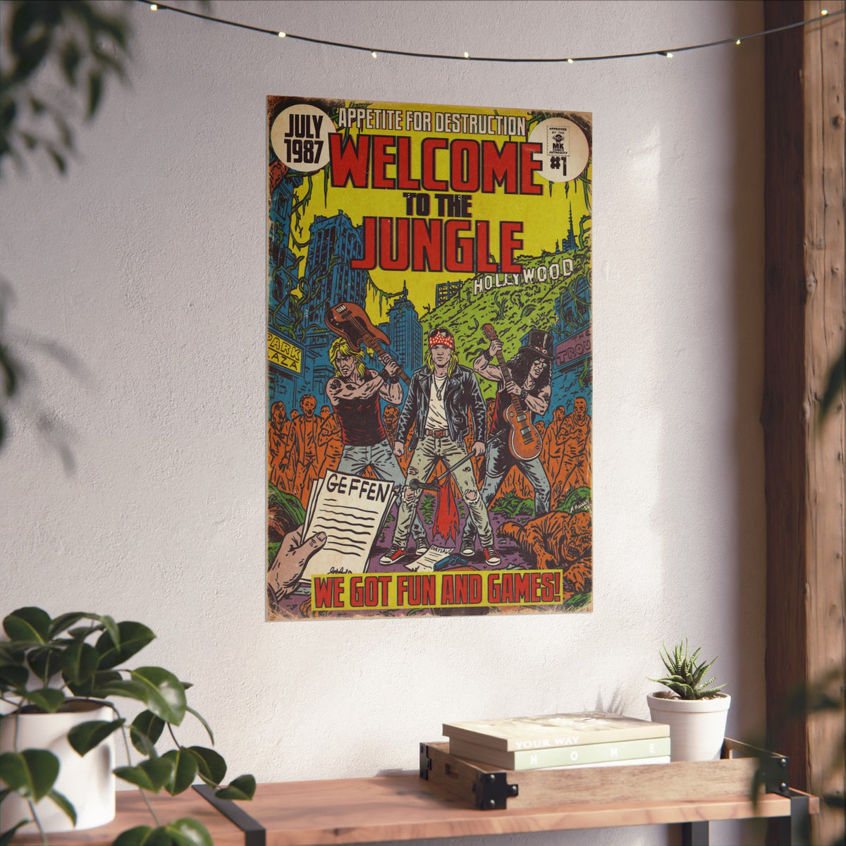 Welcome to the Jungle - Matte Vertical Posters