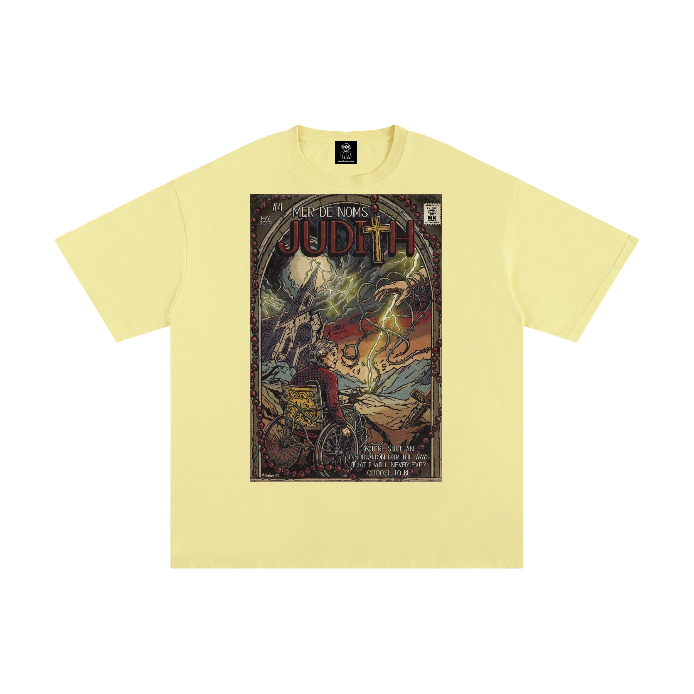 Judith - Unisex Pure Cotton T-Shirt