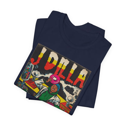 J Dilla - Comic Book Art - Unisex Jersey Short Sleeve Tee