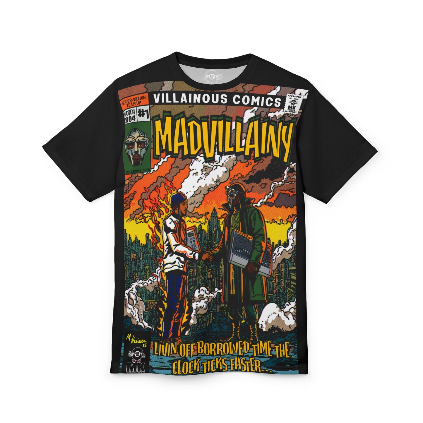Madvillainy - Unisex Cut & Sew Tee (AOP)