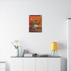 Rooster - Matte Canvas, Stretched, 0.75"