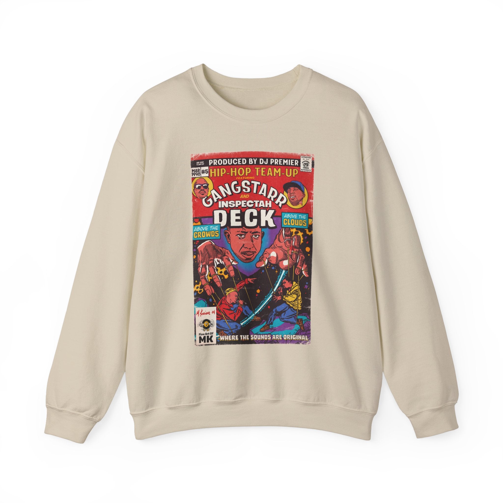 Above The Clouds - Unisex Heavy Blend™ Crewneck Sweatshirt
