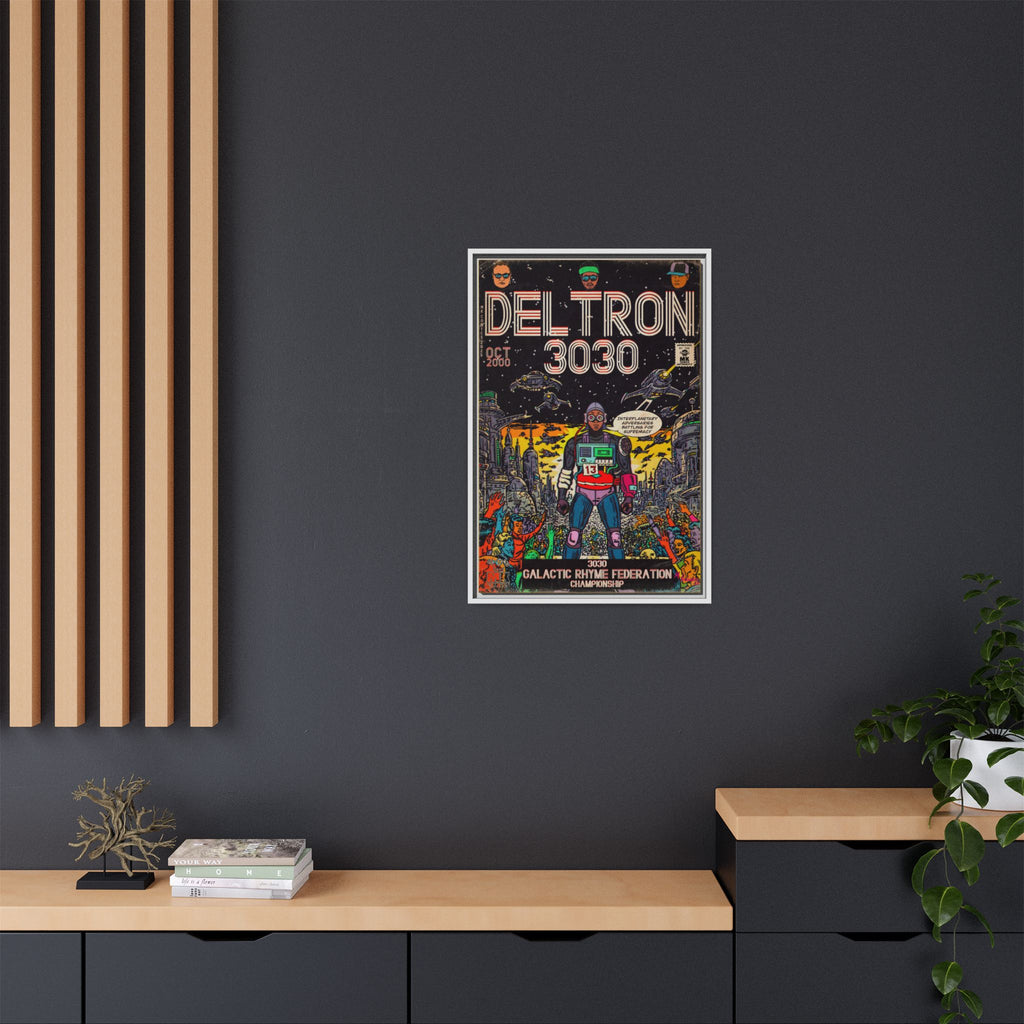 3030 - Matte Canvas, Framed (Multi-color)